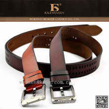 Professional genuine custom made wholesale leather belt